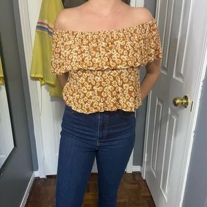 Off the shoulder top